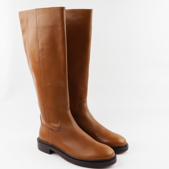 MADEWELL Size 5 The Drumgold Boot in Sepia Leather - Picture 3 of 12